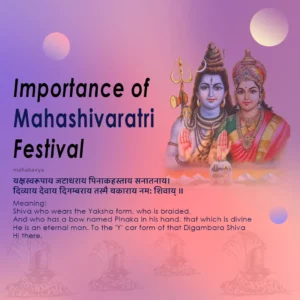 Mahashivratri Festival