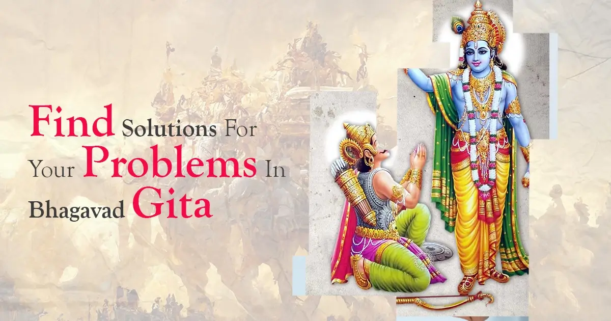 Finding Solutions For Your Problems In Bhagavad Gita - Mahakavya - Read ...